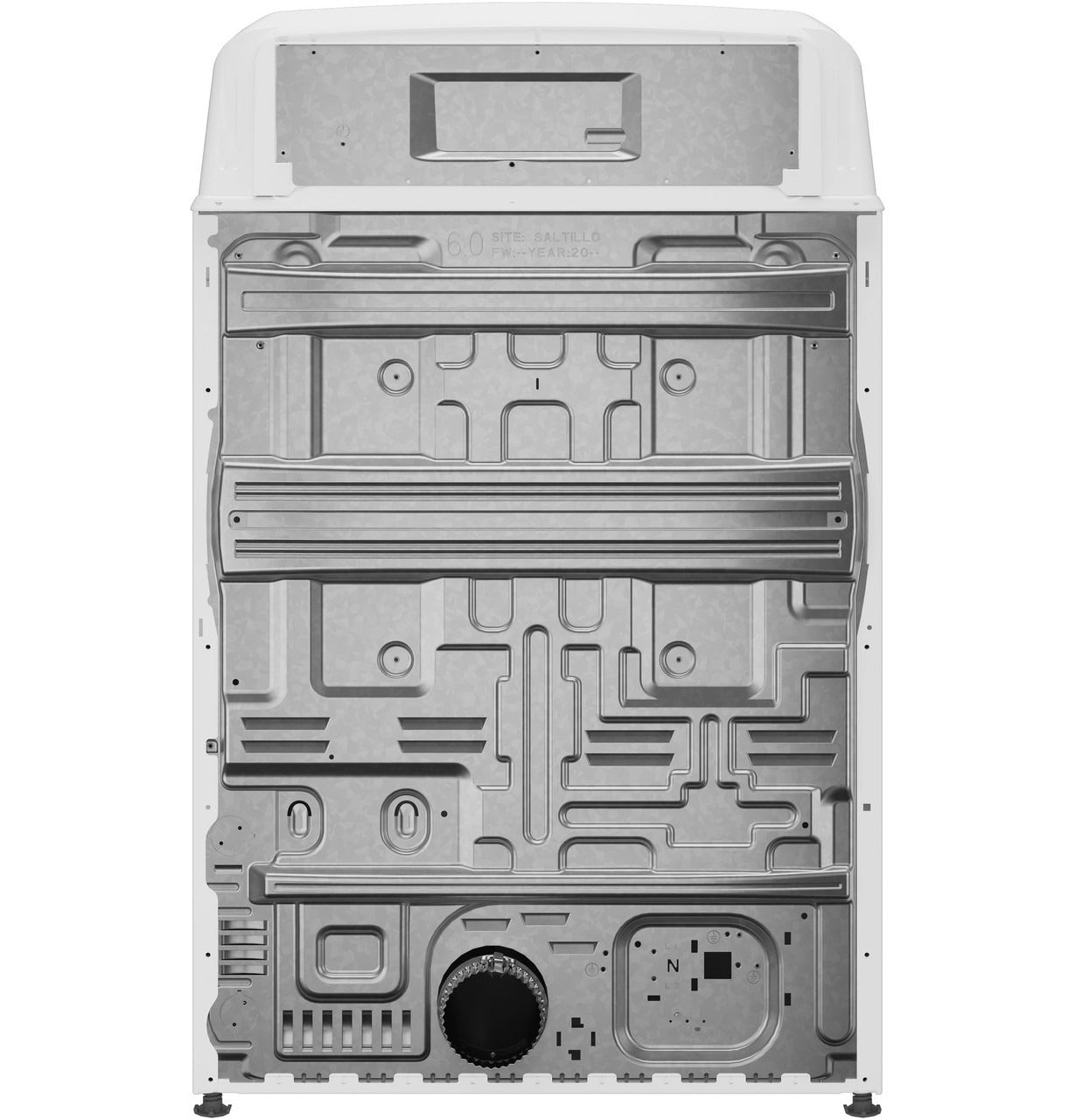 GTX33GASKWW 6.2 Cu. Ft. Gas Dryer with Auto Dry & Aluminized Alloy Drum White