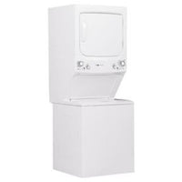 GUD27EESNWW GE Unitized Spacemaker® 3.8 cu. ft. Washer and 5.9 cu. ft. Electric Dryer Laundry Center
