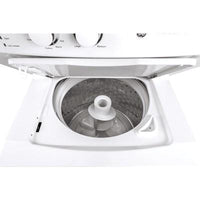 GUD27ESSMWW GE® Unitized Spacemaker® 3.8 Cu. Ft. Washer, 5.9 Cu. Ft. White On White Electric Dryer