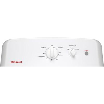 HTX26EASWWW Hotpoint 6.2 Cu. Ft. White Electric Dryer