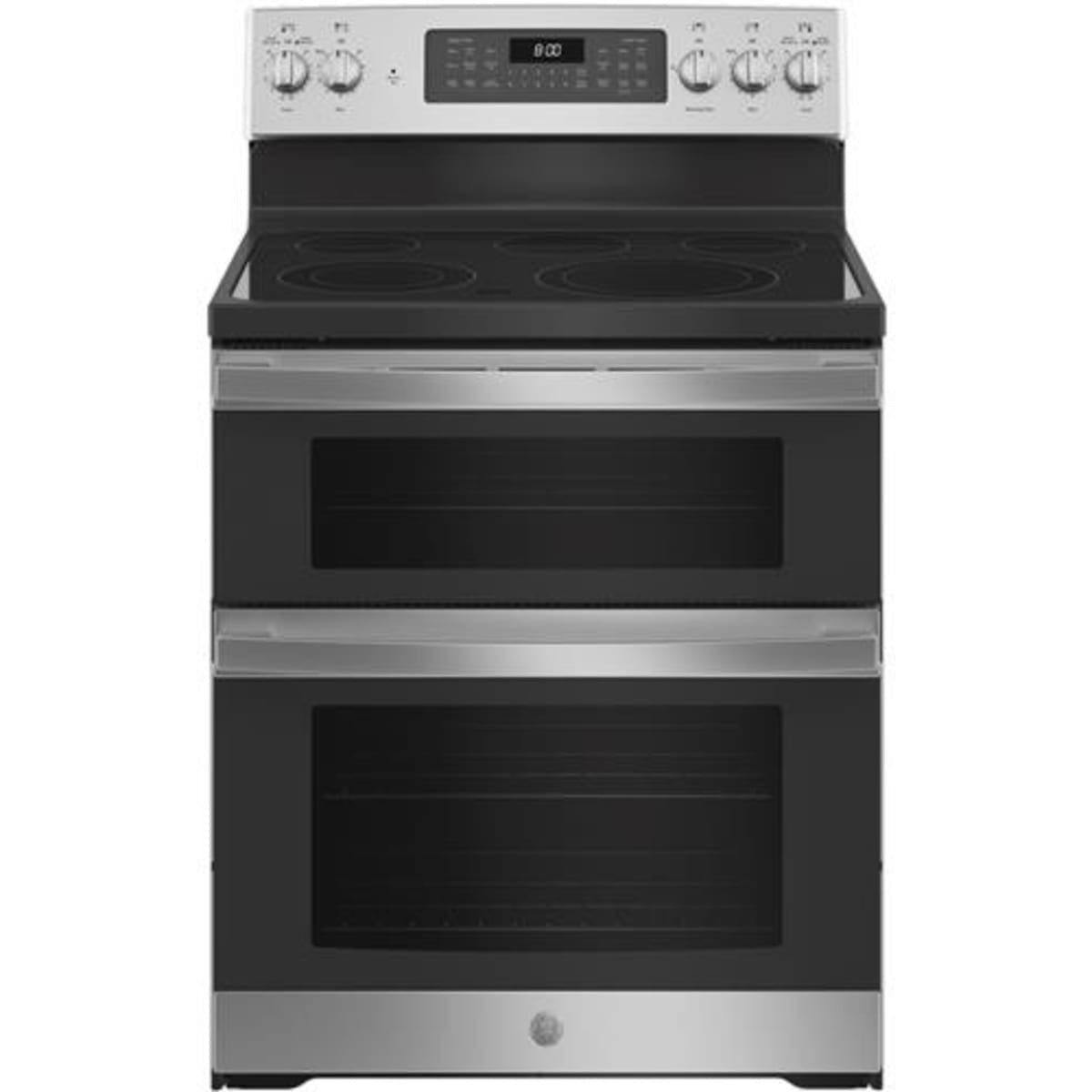 JBS86SPSS GE 30-inch Free-Standing Electric Double Oven Range with Convection – Stainless Steel