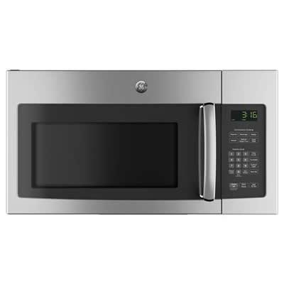 JVM3162RJSS GE® 1.6 Cu. Ft. Stainless Steel Over The Range Microwave