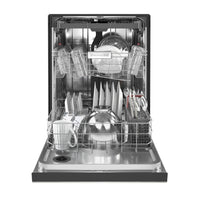 KitchenAid KDFE204KPS – 24‑Inch Built-In Dishwasher with 13‑Place Setting Capacity, 39 dBA Quiet Operation, 5 Wash Cycles + Options, Triple Filtration System, Stainless Steel Interior, PrintShield™ Stainless Steel, Heated Dry, Energy Star® Certified.