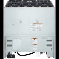 36 Inch Freestanding Dual Fuel Smart Range with 6 Sealed Burners, 5.1 cu. ft. True Convection Oven, Ultra Power™ Dual-Flame Burners, Self-Clean, and Star K: Stainless Steel