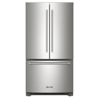 KRFC136RPS - KitchenAid 36" 22 cu. ft. French Door Refrigerator with LED Lighting, Automatic Ice Maker, Spill-Resistant Shelves (Stainless Steel)