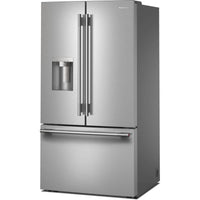 36 Inch Freestanding French Door Refrigerator with 30.52 cu. ft. Total Capacity, Exterior Water/Ice Dispenser, Signature Platinum Interior, Preserva® Food Care System, Touch Panel Controls, Max Cool and Star-K Certified: PrintShield™ Stainless Steel
