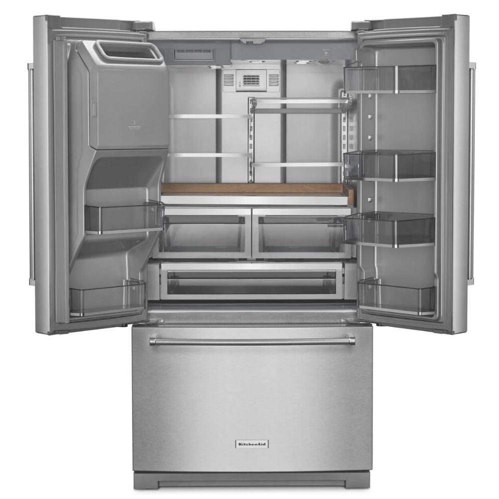 KRFF577KPS KitchenAid 25.8 cu. ft. French Door Refrigerator with Platinum Interior Design and Pro-Style® Handle