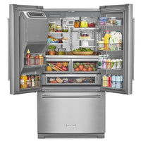 KRFF577KPS KitchenAid 25.8 cu. ft. French Door Refrigerator with Platinum Interior Design and Pro-Style® Handle