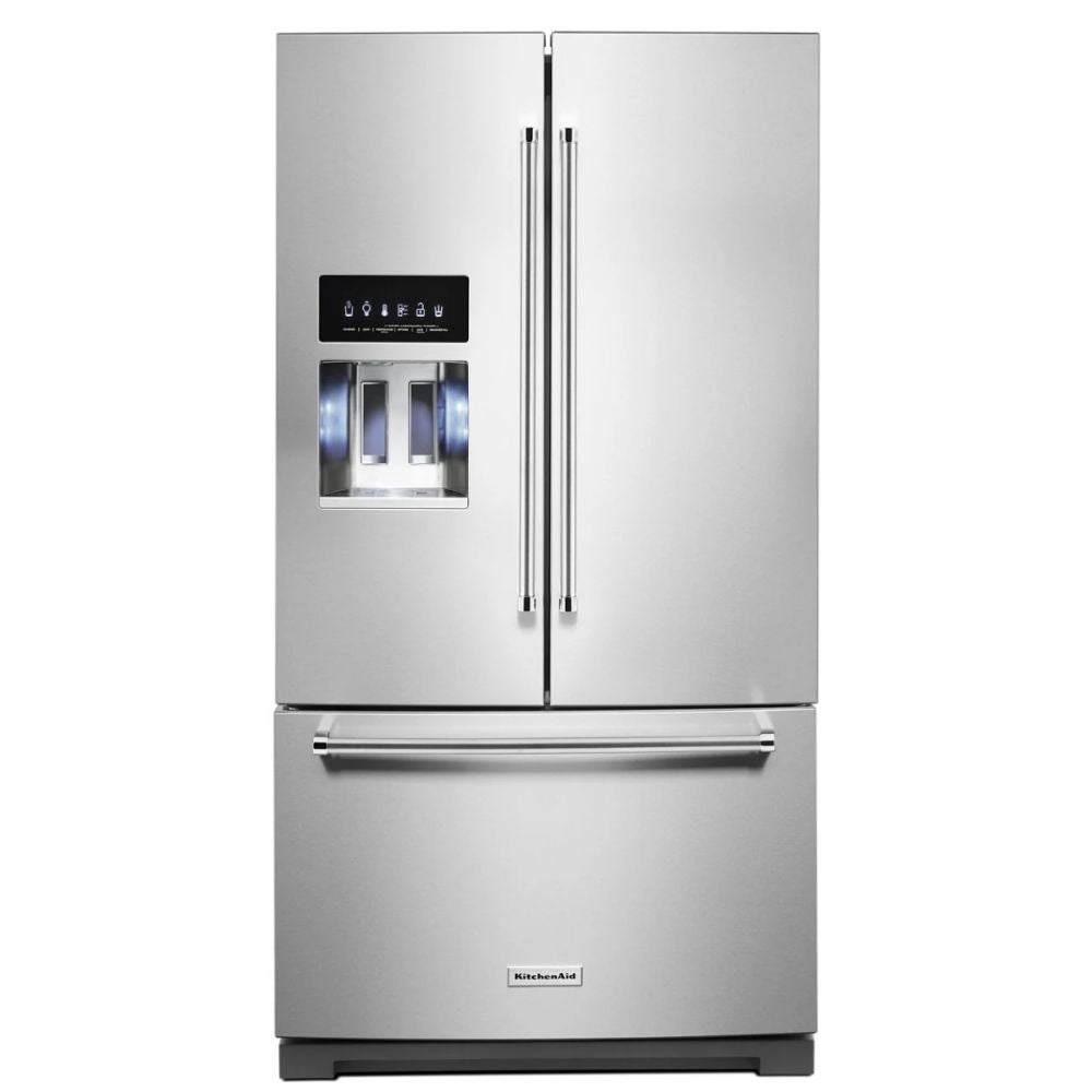 KRFF577KPS KitchenAid 25.8 cu. ft. French Door Refrigerator with Platinum Interior Design and Pro-Style® Handle