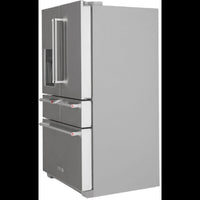 KRMF706ESS — 36 Inch Freestanding 5-Door French Door Refrigerator with 25.8 cu. ft. Capacity, 5 Shelves, 2 Soft-Close Drawers, Preserva® Food Care System, SatinGlide® Crispers, Exterior Ice/Water Dispenser, LED Lighting and Sabbath Mode: Stainless Steel