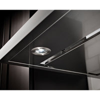 Wall Mount Canopy Hood with 400 CFM Blower, 3-Speed Fan Control, Removable Filters, Perimeter Ventilation, LED Task Lights, 65,000 BTU Rating, and Easy In-line Conversion: 36 Inch Width