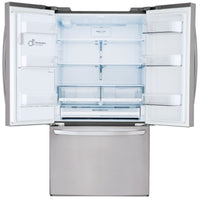 LFXS28968S LG 27.9 cu. ft. French Door Refrigerator with Slim SpacePlus® Ice System and Smart Cooling® – Stainless Steel