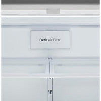 LMXC22626S LG 22 cu. ft. Counter-Depth 4-Door French Door Refrigerator with CustomChill® Drawer in Stainless Steel