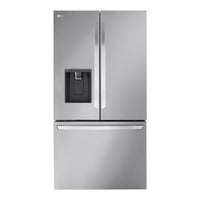 LG LRFXS3106S – 36‑Inch French‑Door Refrigerator (Standard‑Depth MAX) with 30.7 Cu. Ft. Capacity, Dual Ice Maker + In‑door Water Dispenser, Door Cooling+, Multi‑Air Flow Cooling, Wi‑Fi ThinQ®, Auto Closing Door Hinges, ENERGY STAR® Qualified.