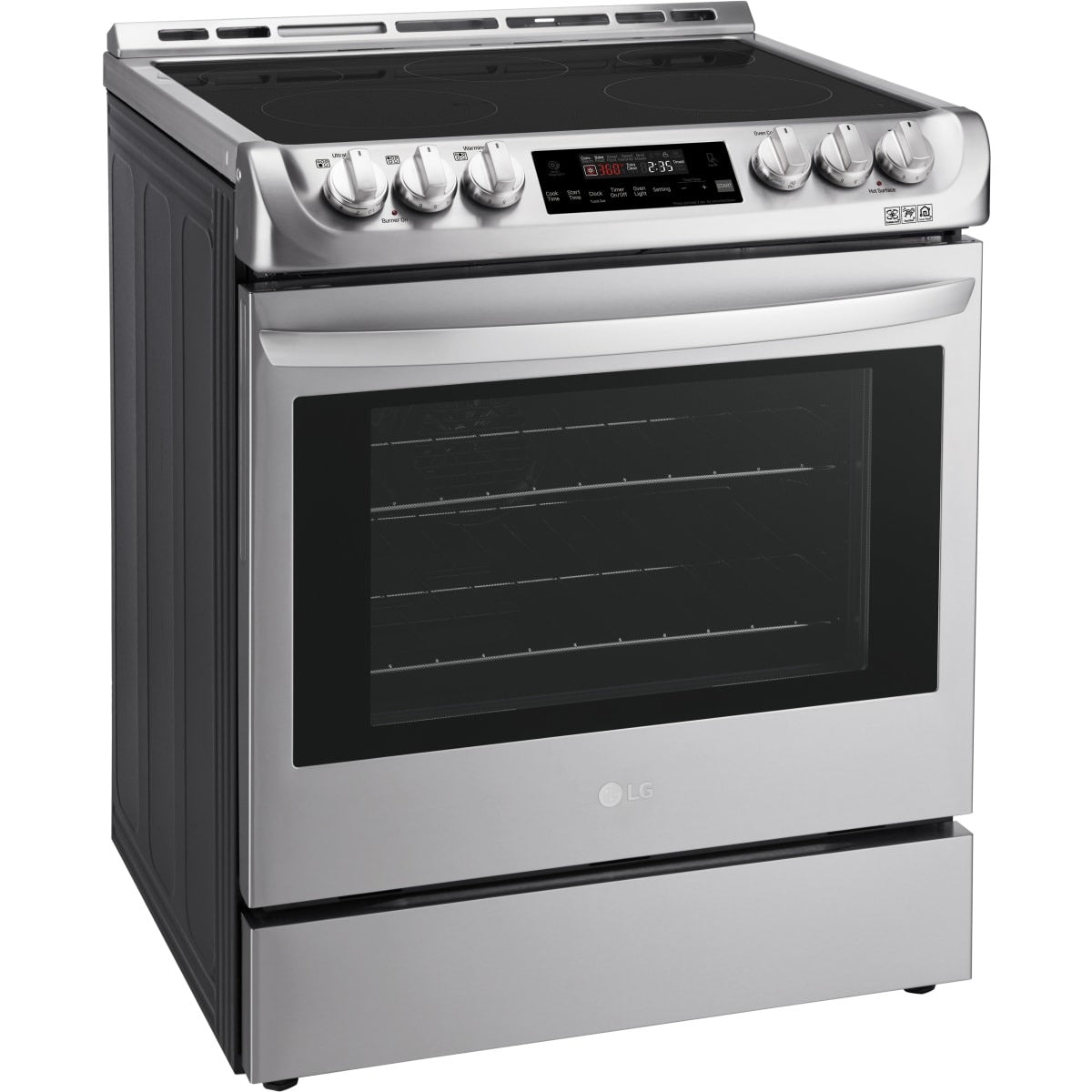30 Inch Slide-In Electric Range with 5 Radiant Heating Elements, 6.3 cu. ft. Oven Capacity, Storage Drawer, ProBake Convection®, EasyClean®, WideView™ Window, SmartDiagnosis™, SmoothTouch™, PrintProof™ Finish, UltraHeat™ Burner