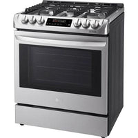 LSG4511ST LG 30" Slide-In Gas Range with ProBake Convection® and EasyClean® in Stainless Steel