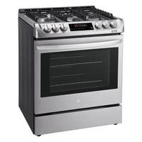 LSG4511ST LG 30" Slide-In Gas Range with ProBake Convection® and EasyClean® in Stainless Steel