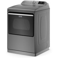 27 Inch Electric Smart Dryer with 7.4 Cu. Ft. Capacity, Extra Power Button, Advanced Moisture Sensing, Smart Capable Appliance, Steam-Enhanced Cycles, 13 Dry Cycles, Sanitize Cycle, Quick Dry Cycle, and ENERGY STAR® Certified: Metallic Slate