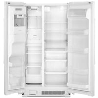 MSS25C4MGZ - 36 Inch Freestanding Side by Side Refrigerator with 24.5 Cu. Ft. Total Capacity, Fingerprint Resistant, Soft Freeze Bin, Ice Maker, External Ice/Water Dispenser, EveryDrop™ Water Filter, and ADA Compliant: Stainless Steel