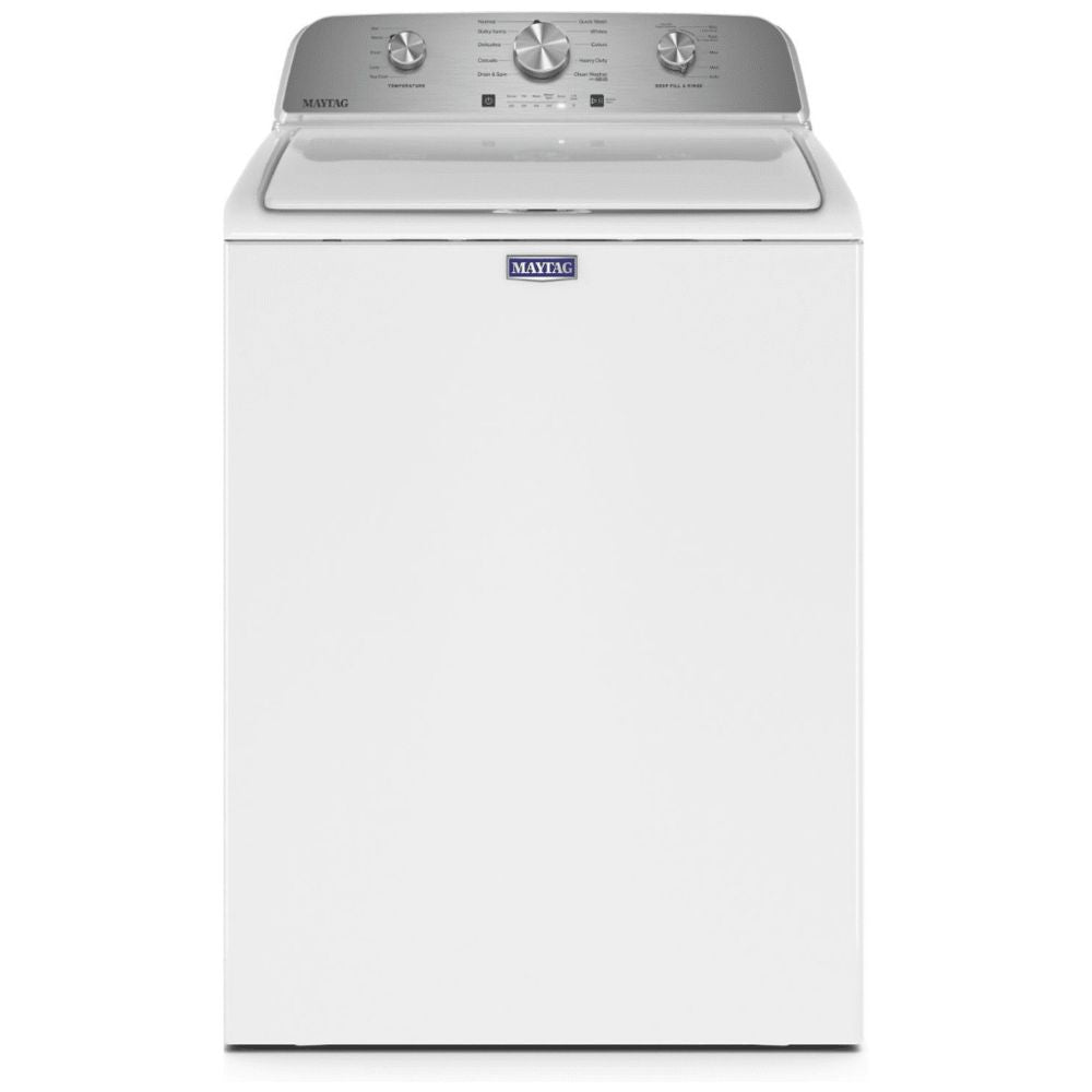 MVW4505MW - Maytag 4.5 cu. ft. Top Load Washer with PowerWash® Agitator, 10 Wash Cycles, Deep Rinse Option (White)