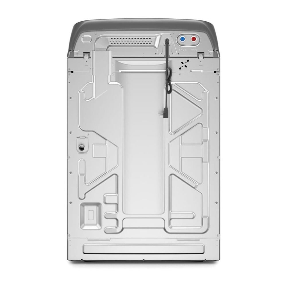 27 Inch Top Load Smart Washer with 5.3 Cu. Ft. Capacity, Extra Power Button, Built-In Water Faucet, Advanced Vibration Control™, Power™ Impeller, 13 Wash Cycles, Quick Wash Cycle, Sanitize with Oxi, and ENERGY STAR® Certified: Metallic Slate