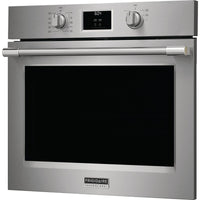 30 Inch Single Electric Wall Oven with Air Fry, 5.3 cu. ft. Capacity, Total Convection, No Preheat, Slow Cook, Steam Bake, Temperature Probe, Included Air Fry Tray, Star-K® Certified, and ADA Compliant