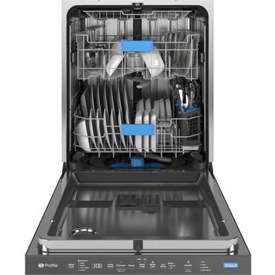 PDP715SYVFS GE Profile™ 24" Top Control Built-In Dishwasher with Dry Boost and Steam Prewash in Fingerprint Resistant Stainless Steel