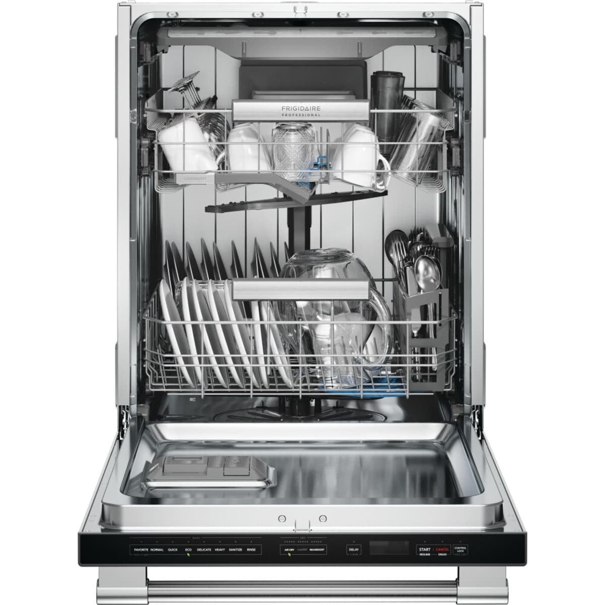 PDSH4816AF Frigidaire Professional 24-inch Built-In Dishwasher with PowerPlus™ Wash and Adjustable Racks