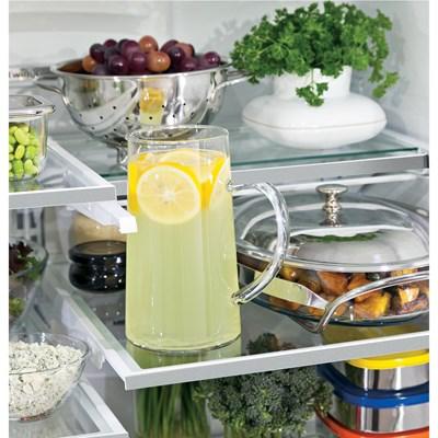 PFE28PYNFS GE Profile™ 36" Smart French Door Refrigerator with 27.7 Cu. Ft. Capacity, Keurig® K-Cup® Brewing System in Fingerprint Resistant Stainless Steel