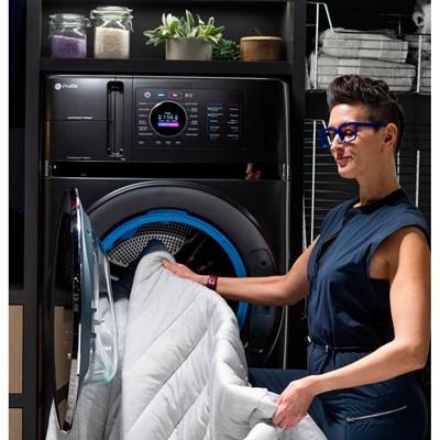 PFQ97HSPVDS GE Profile™ 4.8 cu. ft. Smart Front Load Washer and 7.8 cu. ft. Electric Dryer Combo