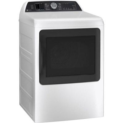 PTD70EBSTWS GE Profile 7.4 Cu. Ft. White Front Load Electric Dryer