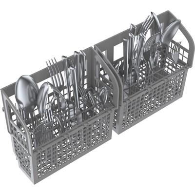 SHE4AEM5N Bosch 100 Series 24" Front Control Built-In Dishwasher with 48 dBA and PureDry® System in Stainless Steel