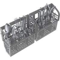 SHE4AEM5N Bosch 100 Series 24" Front Control Built-In Dishwasher with 48 dBA and PureDry® System in Stainless Steel