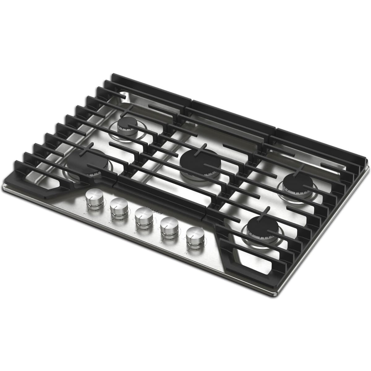 30 Inch Gas Cooktop with 5 Sealed Burners, SpeedHeat™ Burner, Simmer Burner, EZ-2-Lift™ Hinged Cast-Iron Grates, Upswept SpillGuard™ Cooktop, and ADA Compliant