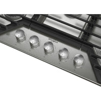 30 Inch Gas Cooktop with 5 Sealed Burners, SpeedHeat™ Burner, Simmer Burner, EZ-2-Lift™ Hinged Cast-Iron Grates, Upswept SpillGuard™ Cooktop, and ADA Compliant