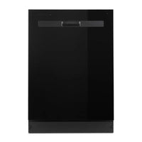 WDP540HAMB - Whirlpool 24" Dishwasher with Heavy Cycle, Heated Dry, 12 Place Settings (Black)
