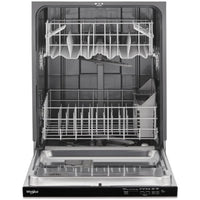 WDP540HAMZ Whirlpool 24-inch Built-In Dishwasher with Sensor Cycle and Dishwasher Safe Silverware Basket