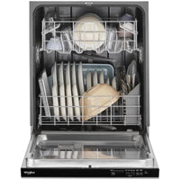 WDP540HAMZ Whirlpool 24-inch Built-In Dishwasher with Sensor Cycle and Dishwasher Safe Silverware Basket