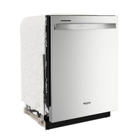 WDT750SAKZ - Whirlpool 24" Dishwasher with 3rd Rack, Sensor Cycle, 13 Place Settings, Heated Dry Option (Fingerprint Resistant Stainless Steel)