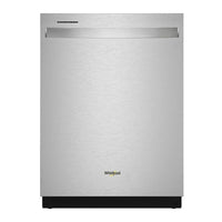 WDT750SAKZ - Whirlpool 24" Dishwasher with 3rd Rack, Sensor Cycle, 13 Place Settings, Heated Dry Option (Fingerprint Resistant Stainless Steel)
