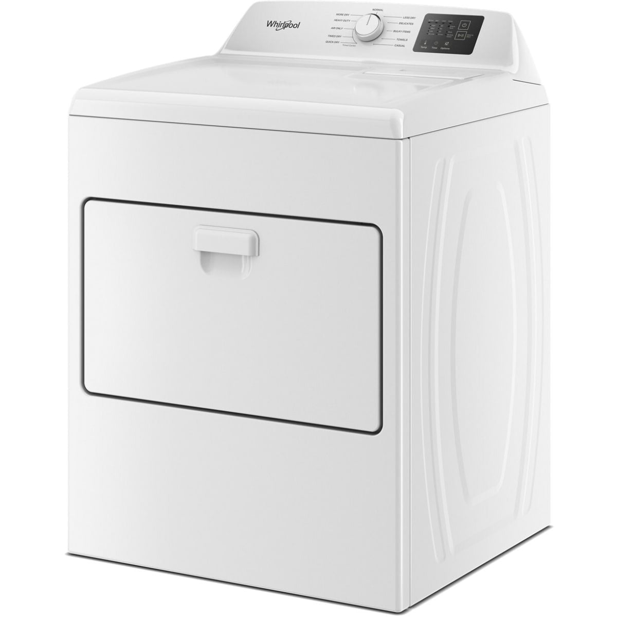 WED4107SW — Whirlpool 7.0 cu. ft. Electric Dryer with AutoSensing, Wrinkle Assist™ Option, Quick Dry (White)