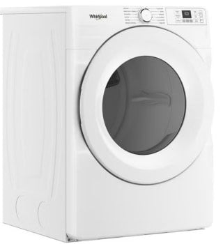 WED4720RW Whirlpool 7.4 Cu. Ft. Front Load Electric Dryer with Wrinkle Shield™ Option and Intuitive Controls in White