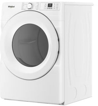 WED4720RW Whirlpool 7.4 Cu. Ft. Front Load Electric Dryer with Wrinkle Shield™ Option and Intuitive Controls in White