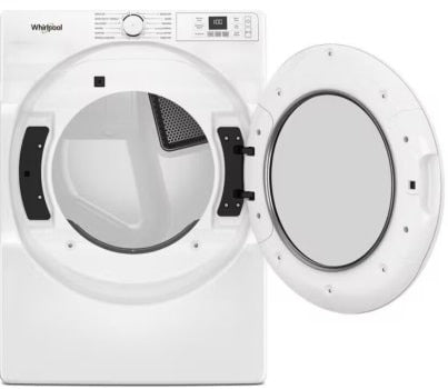 WED4720RW Whirlpool 7.4 Cu. Ft. Front Load Electric Dryer with Wrinkle Shield™ Option and Intuitive Controls in White