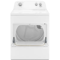 WED4850HW Whirlpool 7.4 cu. ft. Electric Dryer with SteamSanitize™ and Wrinkle Shield™ Plus Option