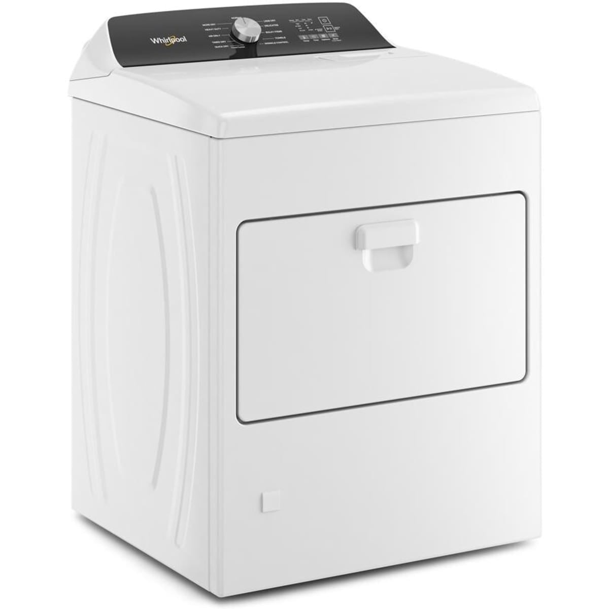 WED5010LW - Whirlpool 7.0 cu. ft. Electric Dryer with AutoDry™ Drying System, Wrinkle Shield™ Option, Rear Vent (White)