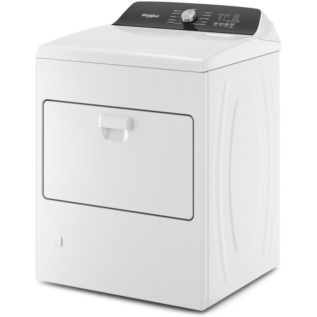 WED5010LW - Whirlpool 7.0 cu. ft. Electric Dryer with AutoDry™ Drying System, Wrinkle Shield™ Option, Rear Vent (White)