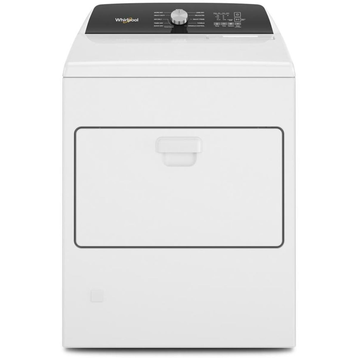 WED5010LW - Whirlpool 7.0 cu. ft. Electric Dryer with AutoDry™ Drying System, Wrinkle Shield™ Option, Rear Vent (White)
