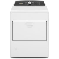 WED5010LW - Whirlpool 7.0 cu. ft. Electric Dryer with AutoDry™ Drying System, Wrinkle Shield™ Option, Rear Vent (White)