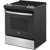 WEE515S0LS Whirlpool 4.8 cu. ft. Slide-In Electric Range with Glass Touch Controls and Frozen Bake™